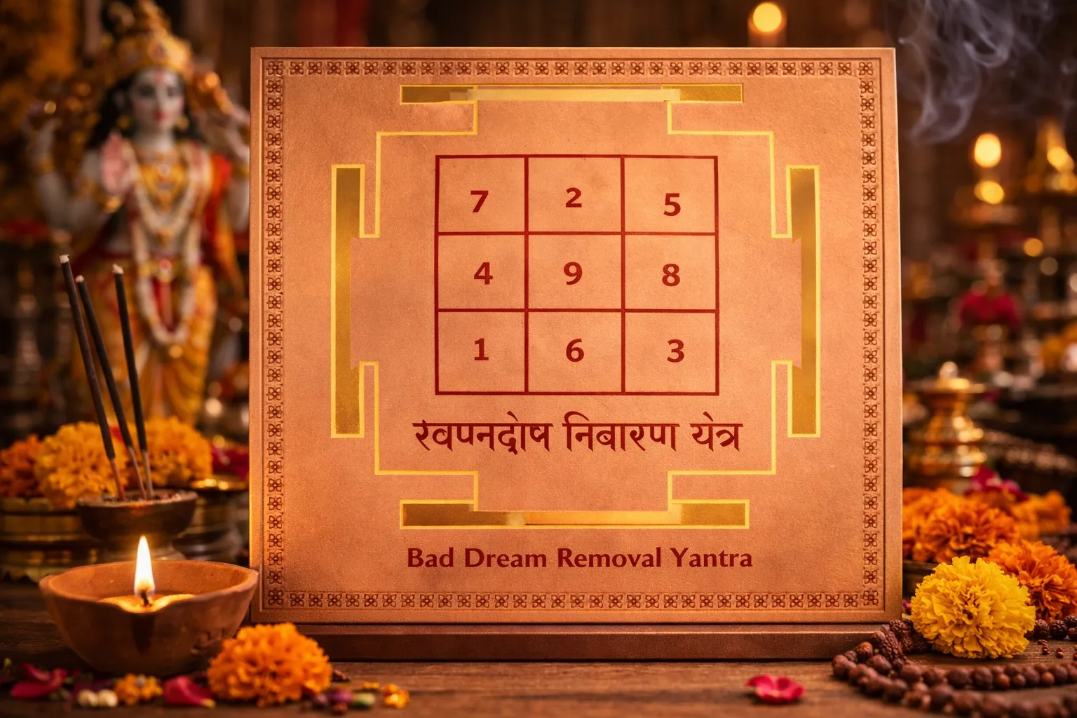Bad Dream removal yantra